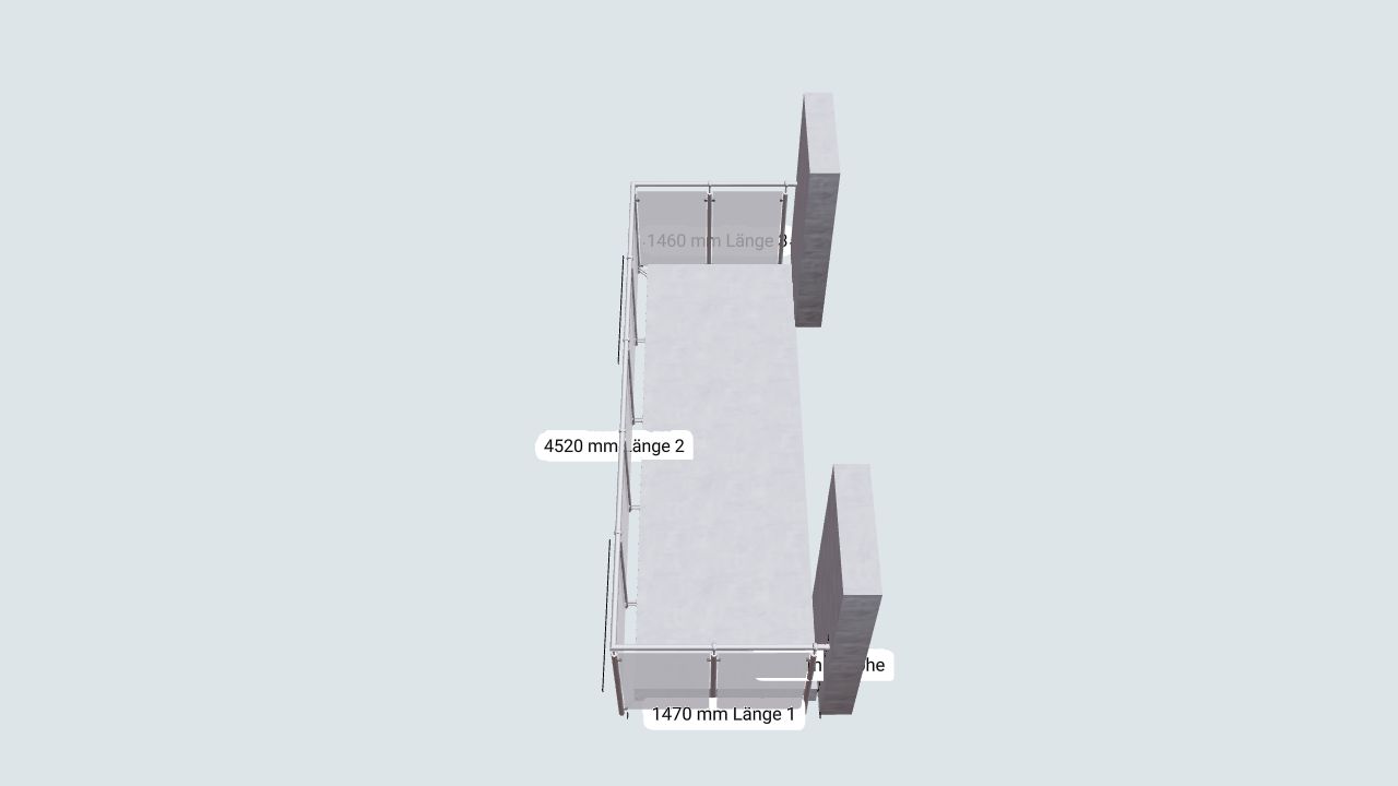 Ihr individuelles Geländer (Konfigurations-Code: VX6FWHR6US)
