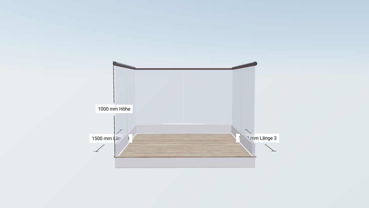 Ihr individuelles Geländer (Konfigurations-Code: TCWYBVAD2R)